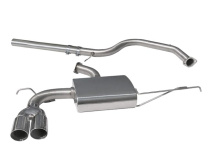 Audi A3 (8P) 2.0 TDI 2WD 170PS (3-dörrars) 08-12 Catback Sportavgassystem (Dubbla utblås) Cobra Sport